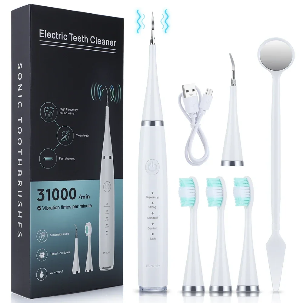 Teeth Whitening Professional - Ultrasoniczny skaler do czyszczenia zębów, usuwania