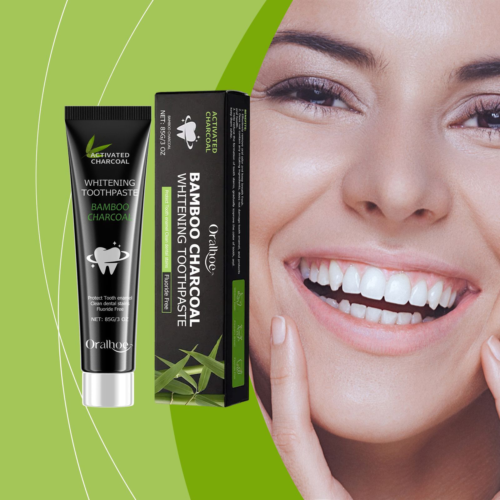 Teeth Whitening Filter - Wybielająca pasta do zębów absorbująca nieświeży