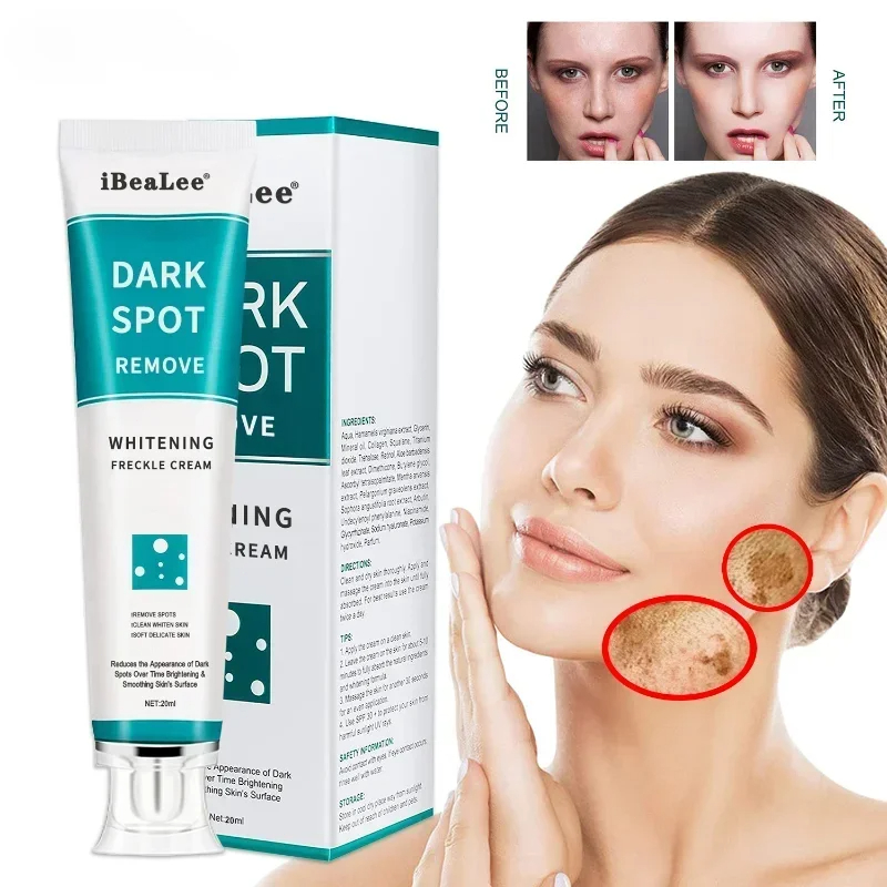 Charcoal Whitening Paste - Wybielający krem ​​do piegów Usuwa ciemne