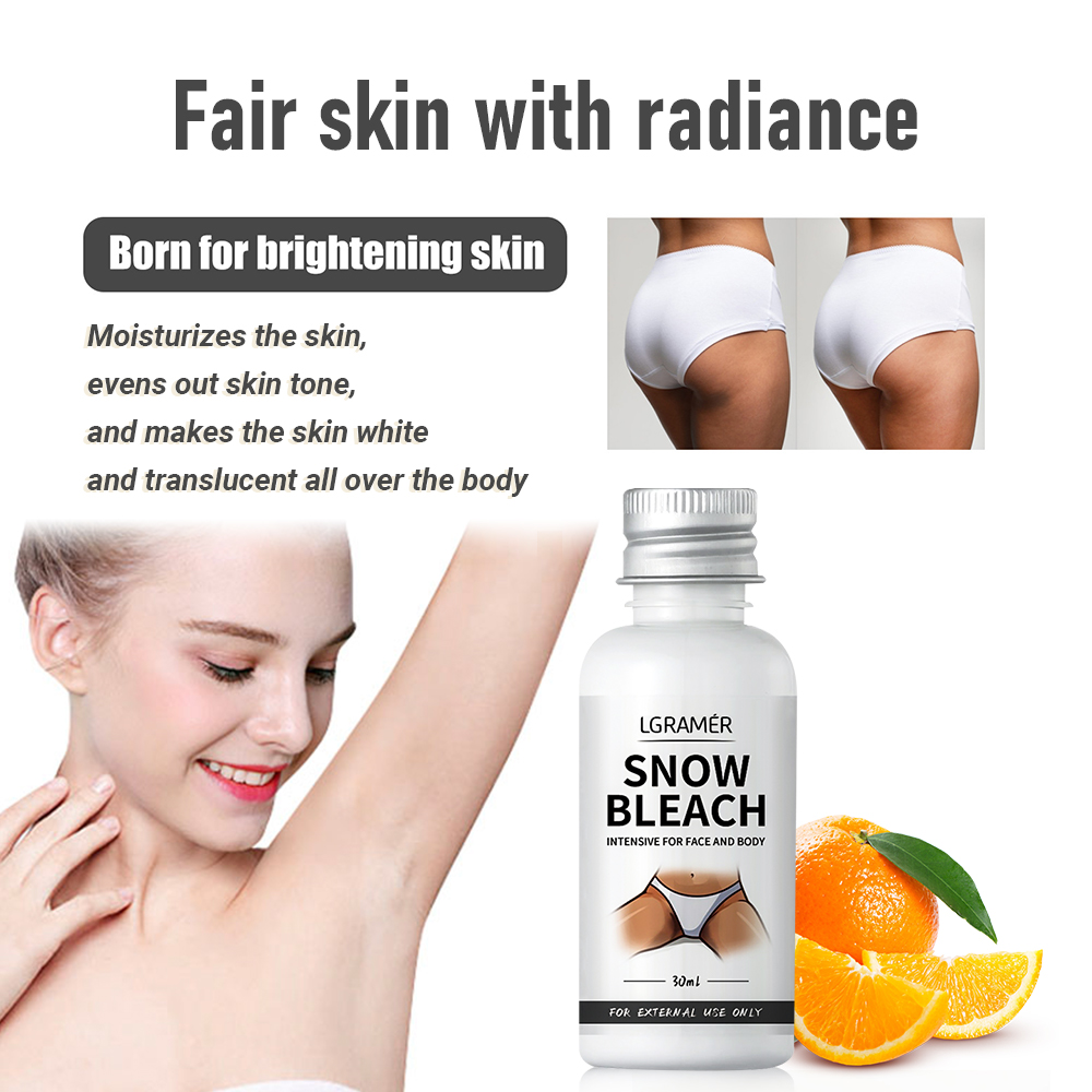 Charcoal Whitening Paste - Wewnętrzna część uda czarny krem ​​do