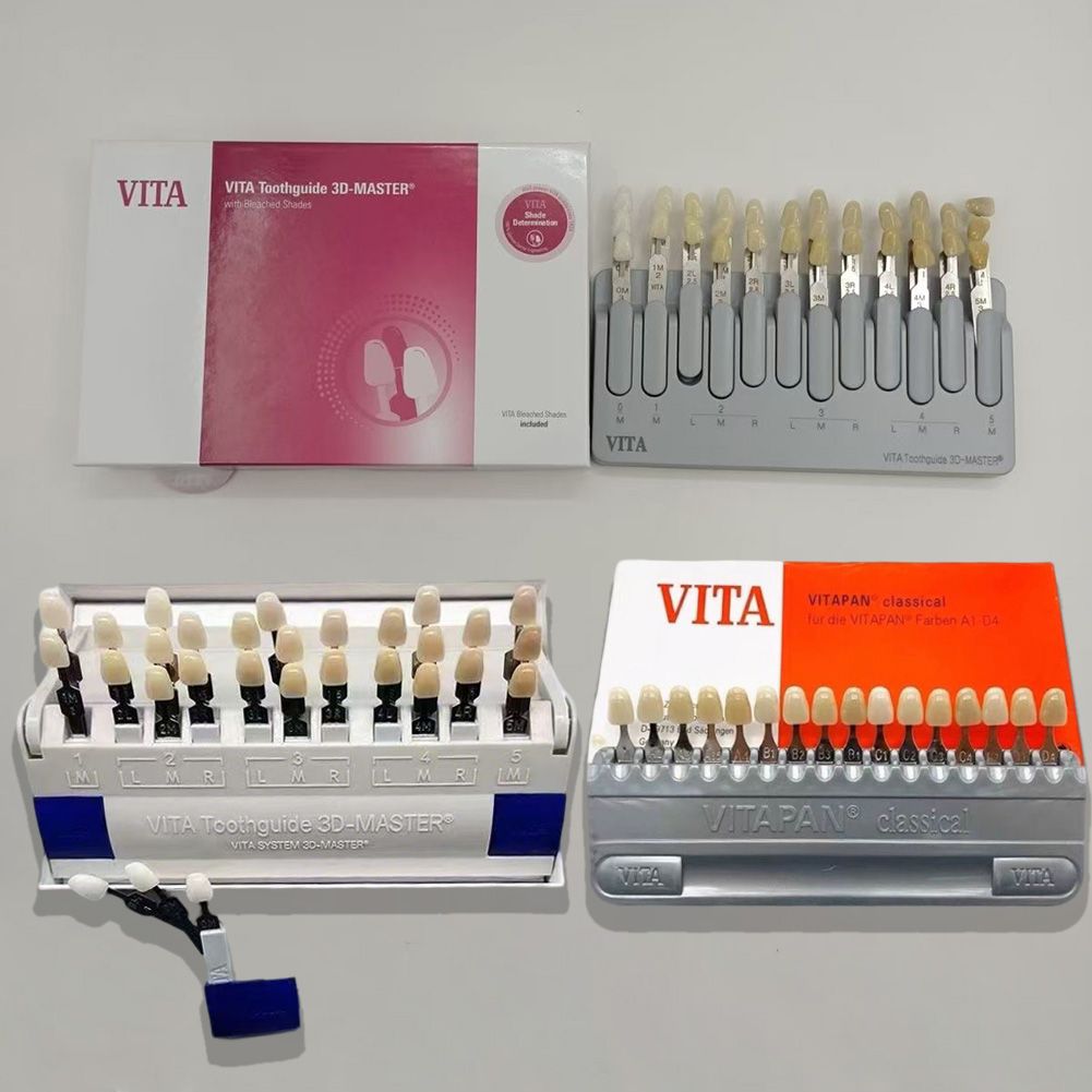 Teeth Whitening Shade Guide - 4 Modele VITA Toothguide Dental Shade