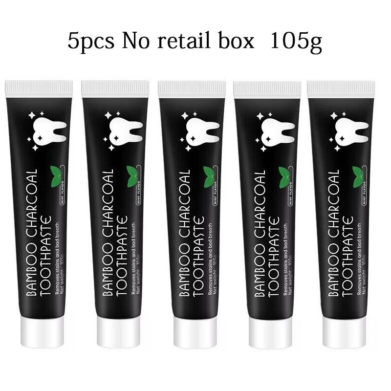 Teeth Whitening Filter - 5 sztuk bez pudełka bambusowy węgiel