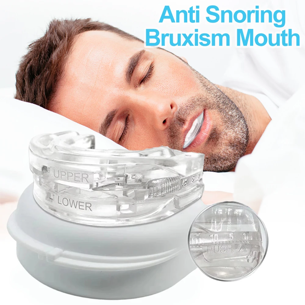Teeth Whitening Mouth Guard - Ochraniacz na usta przeciw chrapaniu, regulowany