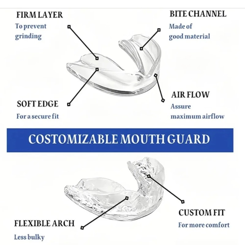 4 szt./pudełko Ochraniacze na  – Teeth Whitening Mouth Guard recenzja i cena