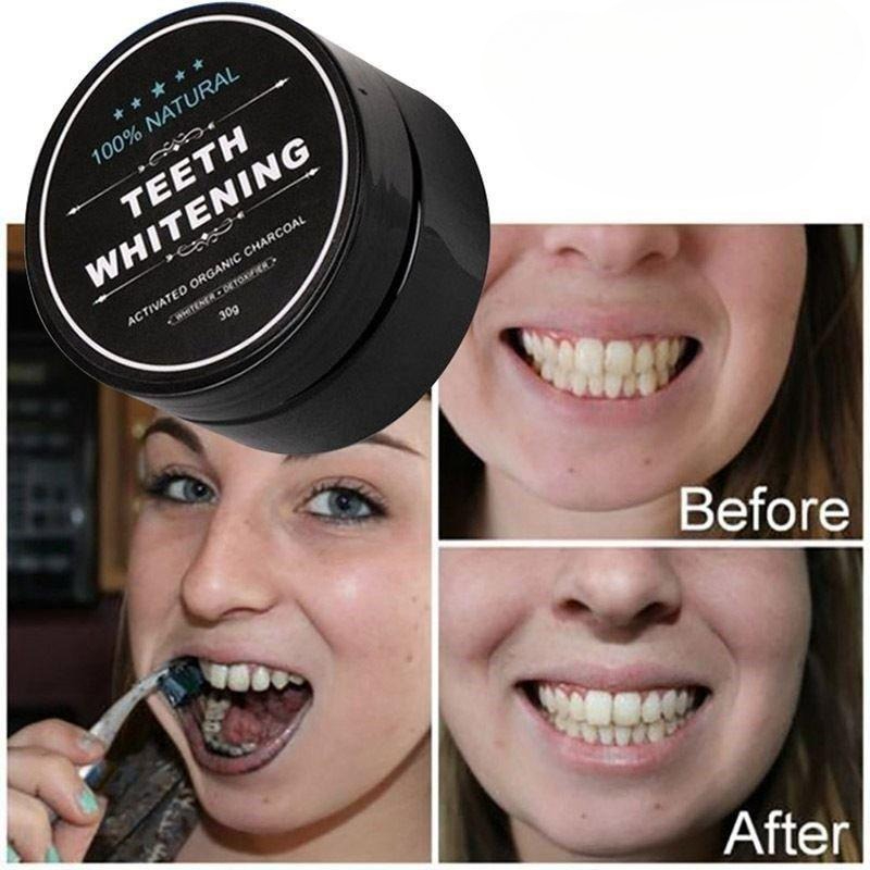 1 Pudełko Proszku do Wybielani – Teeth Whitening Charcoal Powder recenzja i cena