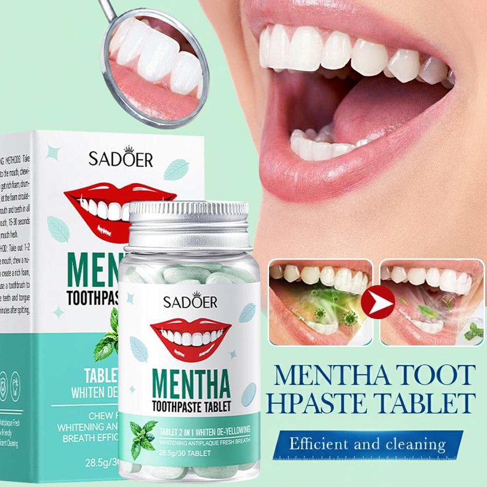 Tabletki do zębów o smaku mięt – Teeth Whitening Filter recenzja i cena