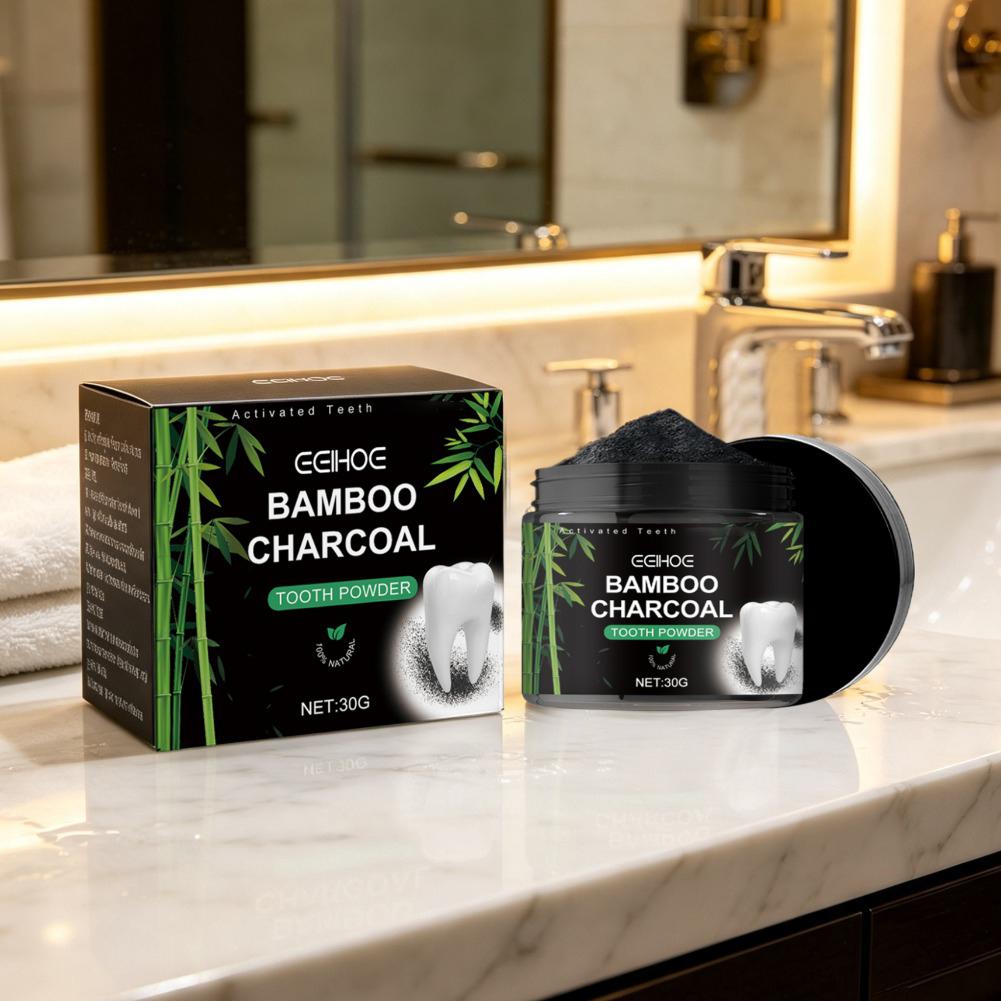 Proszek do wybielania zębów, p – Teeth Whitening Charcoal Powder recenzja i cena