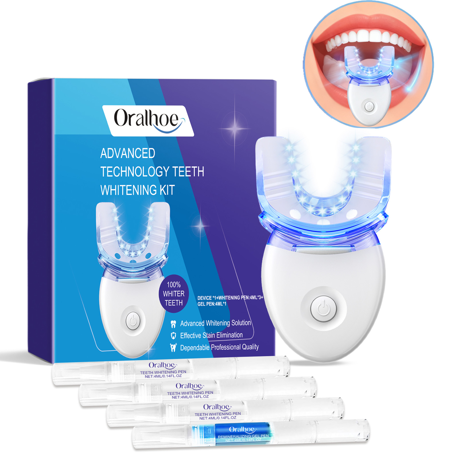 Profesjonalny zestaw do wybiel – Teeth Whitening Vape recenzja i cena