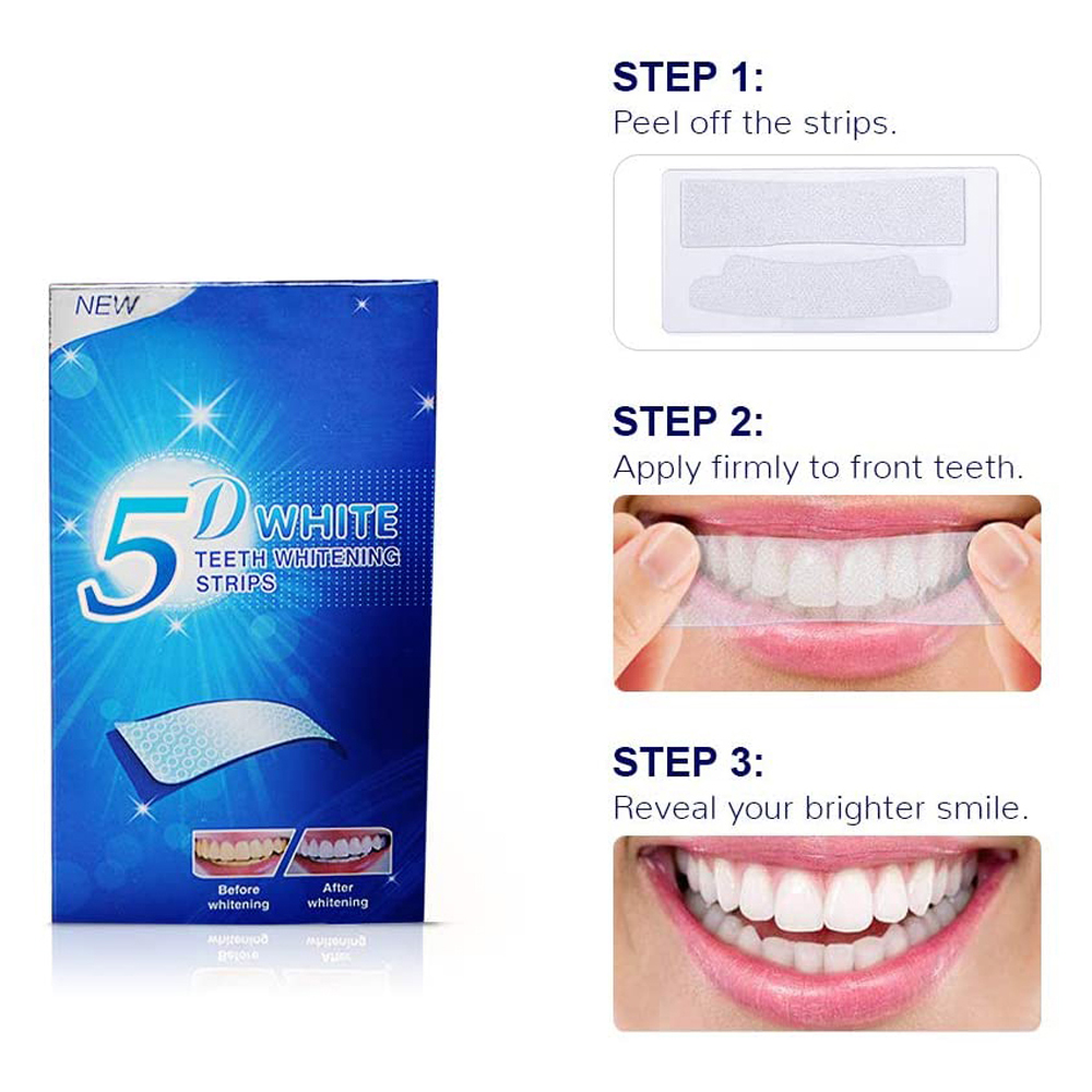 Paski do wybielania zębów 5D,  – Teeth Whitening Vape recenzja i cena